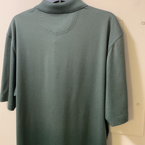Men’s Greg Norman Polo ML75 PlayDry Green XL Shirt - Picture 6 of 6